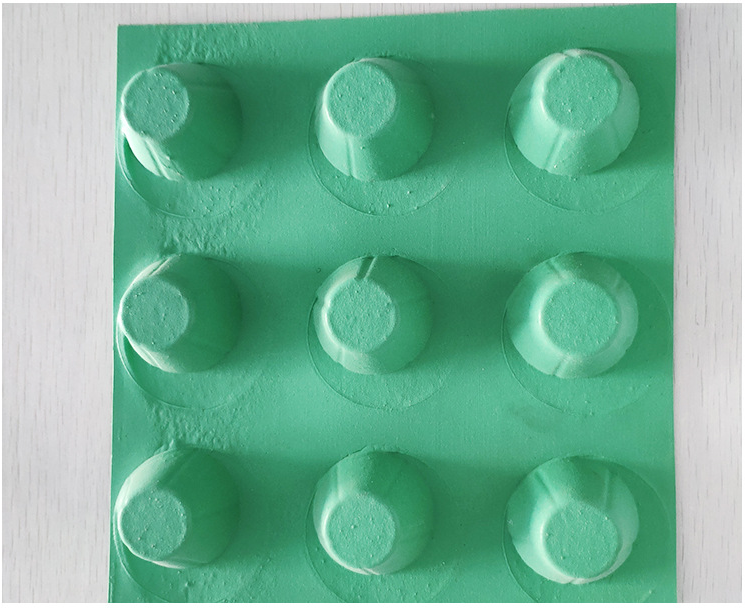 澤瑞煙台2公分卷材排水闆虹吸複合排水闆廠家