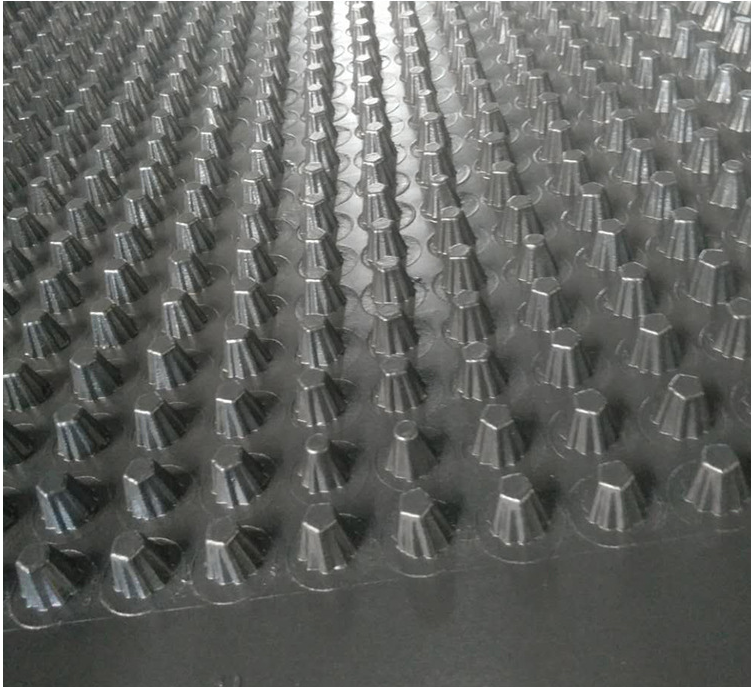 鹹甯種植屋面蓄排水闆12高車庫排水闆型号